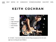 Tablet Screenshot of keithgcochran.com